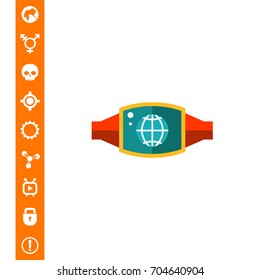 Championship belt icon