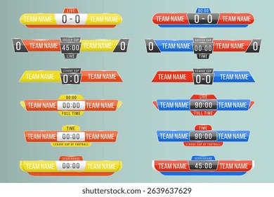 Championship football graphic with stadium green track team goal france scheme corner illustration pictogram vector league scoreboard business chart striped pennant symbol europe