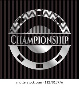 Championship silver emblem
