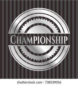 Championship silver emblem