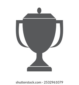 championship trophy icon vector illustration