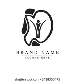 championship trophy logo design inspiration, DI logo concept
