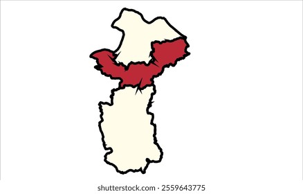 Chandauli ppppp map, Chandauli District, Uttar Pradesh State, Republic of India, Government of  Uttar Pradesh, Indian territory, Eastern India, politics, village, tourism