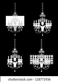 Chandelier Collection Vector