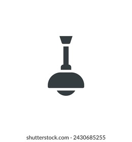 Chandelier icon, Chandelier vector illustration