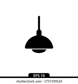 Chandelier icon vector simple design