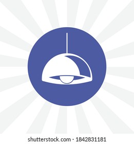 Icono vectorial aislado de candelier sobre fondo blanco