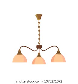 Chandelier. Lamp. Modern