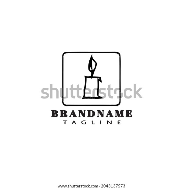 Chandelier Logo Icon Design Template Modern Stock Vector (Royalty Free