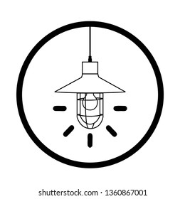 Chandelier Logo Vector