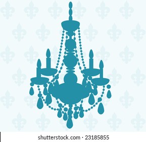 Chandelier Silhouette