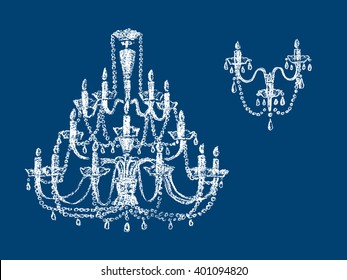 Chandelier Silhouettes