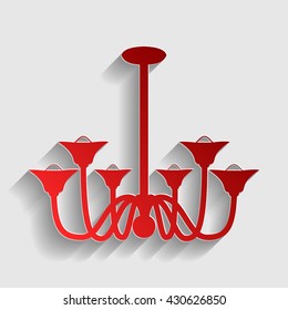 Chandelier simple sign
