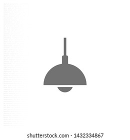 Chandelier Vector icon . Lorem Ipsum Illustration design