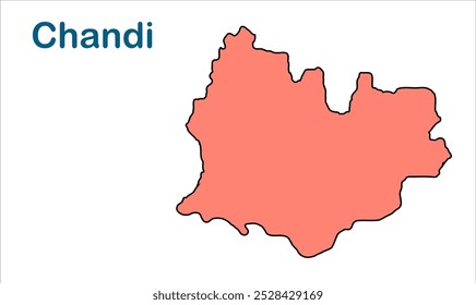 Chandi subdivision map, Nalanda District, Bihar State, Republic of India, Government of Bihar, Indian territory, Eastern India, politics, village, tourism