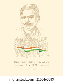 Chandra Shekhar Azad was an Indian Independence activist. His Jayanti is celebrated on 23rd July every year in India.