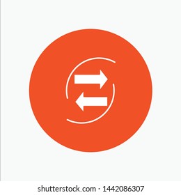 Chang, Chart, Data, Exchange, Money, Paper white glyph icon