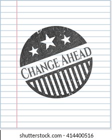 Change Ahead pencil emblem