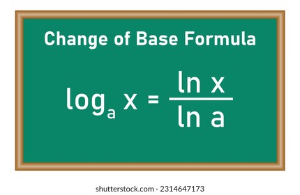 change of basic formula. Mathematics resources for teachers and students.