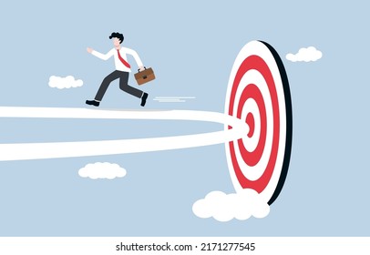 Change Business Target Create New Direction Stock Vector (Royalty Free ...