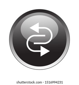 Change Button Icon Vector Design. Change Button Icon Vector Design with glossy gradient. Change Button Vector design illustration for electronic. web icon push-button Change. 