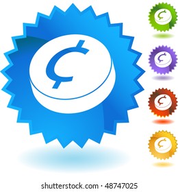 Change button isolated on a background.