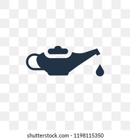 Change Car Oil vector icon isolated on transparent background, Change Car Oil transparency concept can be used web and mobile