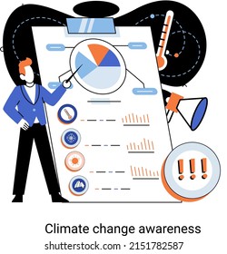 Change climate awareness metaphor, saving planet, World Environment Day, global warming ecological problems. human-induced observed and projected long-term changes mean climate. Nature saving strategy