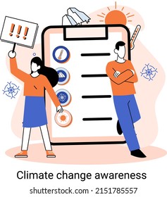 Change climate awareness metaphor, saving planet, World Environment Day, global warming ecological problems. human-induced observed and projected long-term changes mean climate. Nature saving strategy