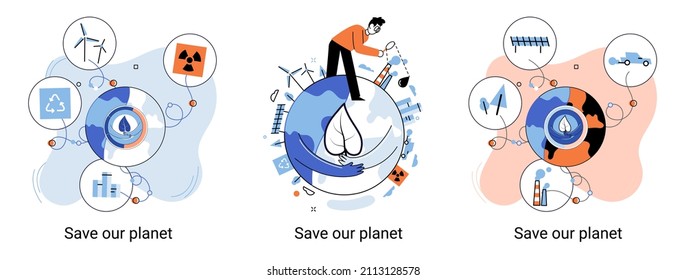 Change climate. Nature biodiversity mother earth. Metaphor of climate change and saving planet, World Environment Day bio technology. Global warming, save our planet, choosing renewable resources