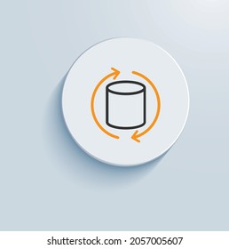 Change Data Capture Icon Vector Design