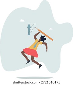 Cambie de dirección o trayectoria profesional para obtener la mejor oportunidad, gire o transforme a una dirección, vida y empleo diferentes de las personas.