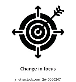  Change in focus Vector Icon which can easily modify or edit

