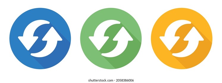 Change icon on circle design.