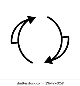 Change Icon, Change Vector Art Illustration