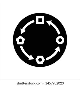 Change Icon, Change Vector Art Illustration