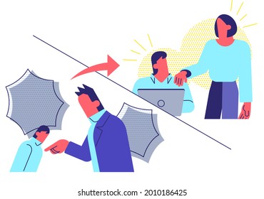 Change jobs and work with a good boss