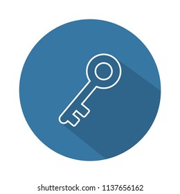 Change the  key access, password  . Icon.
