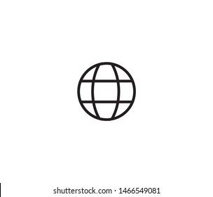 change language icon vector design element logo template