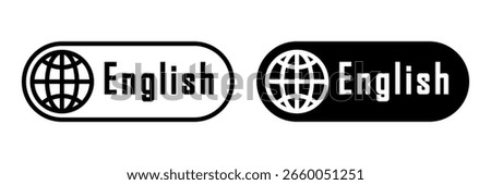 Change language icon. Vector illustration.