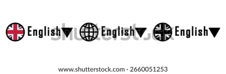 Change language icon. Vector illustration.