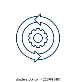 Change line universal icon ui ux element sign.