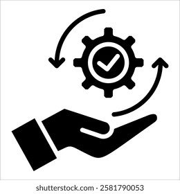 Change Management Icon Element For Design