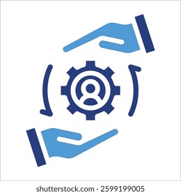 Change Management Icon Element For Design