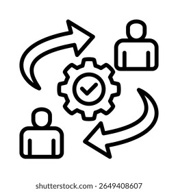 Elemento De Ícone De Gerenciamento De Alterações Para Design