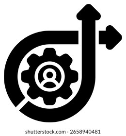 Elemento De Ícone De Gerenciamento De Alterações Para Design