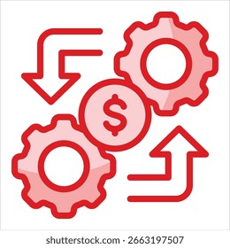 Elemento de icono de gestión de cambios para el diseño