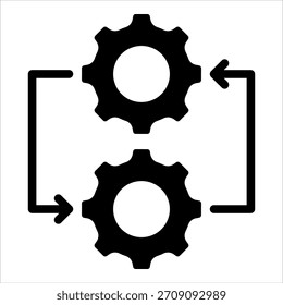 Elemento de icono de gestión de cambios para el diseño