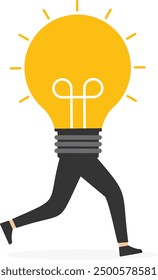 Change management, improvement and adaptation to new normal concept. Discover new solution or idea, curiosity, searching for success concept. Vector illustration

