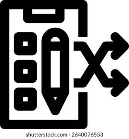 Change Order, Reorder, Order Outline Icon